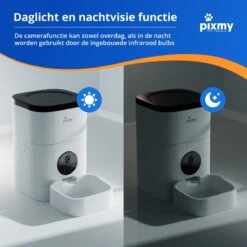 PIXMY - Automatische Voerbak Kat - 4L - Wi-Fi - Met App En Full HD Camera - Voerbak Kat 23 PIXMY - Automatische Voerbak Kat - 4L - Wi-Fi - Met App En Full HD Camera - Voerbak Kat -Dieren Product Winkel 1200x1200 321