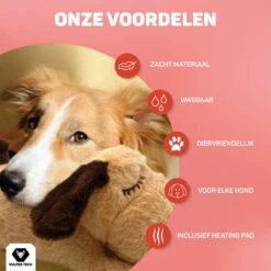 Vulpes Pets® Knuffel Hond Met Hartslag – Puppyknuffel - Hondenknuffel Voor Puppy - Snuggle Puppy - Knuffel Met Hartslag En Gratis Warmte Pad Speciaal Voor Puppy's -Dieren Product Winkel 1200x1200 3261