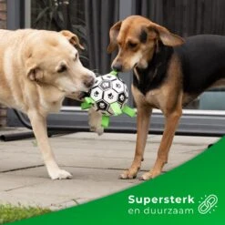 Honden Speelgoed Bal Voetbal Extra Sterk Met Handvaten Ball Hondenbal - 15 Cm - Dutchwide -Dieren Product Winkel 1200x1200 3325