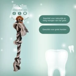 Floss Boss Flostouw – Zeer Stevig En Veilig Hondenspeelgoed – Hondentouw Van Gerecycled Katoen – Grijs Trektouw – 55cm – 325g – 3 Knopen 7 Floss Boss Flostouw – Zeer Stevig En Veilig Hondenspeelgoed – Hondentouw Van Gerecycled Katoen – Grijs Trektouw – 55cm – 325g – 3 Knopen -Dieren Product Winkel 1200x1200 3385