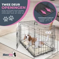 MaxxPet Hondenbench - Bench - Bench Voor Honden - Hondenbench Opvouwbaar - Incl. Plaid - 91 X 57 X 64 Cm 8 MaxxPet Hondenbench - Bench - Bench Voor Honden - Hondenbench Opvouwbaar - Incl. Plaid - 91 X 57 X 64 Cm -Dieren Product Winkel 1200x1200 3448