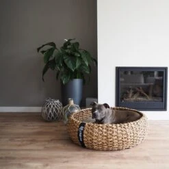 District 70 COCOON - Luxe Hondenmand Van Duurzaam Hoogwaardig Riet Met Zacht Kussen - Maten S/M/L - Large -Dieren Product Winkel 1200x1200 3475