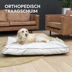 Snoozle Orthopedische Hondenmand - Zacht En Luxe Hondenkussen - Hondenbed - Wasbaar - Hondenmanden - 100 X 70 Cm - Stormy Grey -Dieren Product Winkel 1200x1200 3562