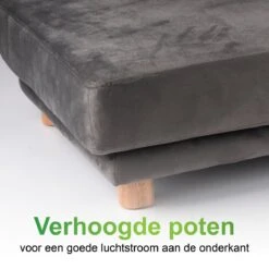 Maxxpro Katten- En Hondenbank - Grijs - Verhoogd Met Houten Poten - Fluweel Materiaal - 90 X 44 X 34 Cm - Huisdieren Tot 80 KG 9 Maxxpro Katten- En Hondenbank - Grijs - Verhoogd Met Houten Poten - Fluweel Materiaal - 90 X 44 X 34 Cm - Huisdieren Tot 80 KG -Dieren Product Winkel 1200x1200 3630