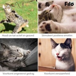 Filo Kattenspeelgoed Set 30 Stuks - Kattenspeeltje Kattentunnel - Kattenhengel - Kattenveertjes - Vis Met Kattenkruid - Kattenspeeltjes Intelligentie Kitten - Interactief Speelgoed Katten - Poezen Speeltjes -Dieren Product Winkel 1200x1200 367