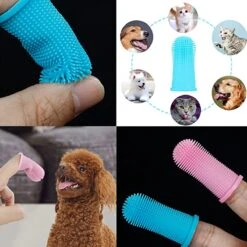 Doodadeals® 4 Stuks Siliconen Honden Tandenborstel - Tanden Borstel Hond - Silicone Dog Tootbrush - Multikleur -Dieren Product Winkel 1200x1200 3683