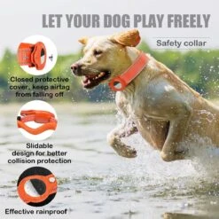 Merkloos Halsband Voor Honden - Geschikt Voor Apple Airtag - GPS Voor Honden - Lederen - Maat S M - Zwart - Reflecterend - Tracker -Dieren Product Winkel 1200x1200 3759