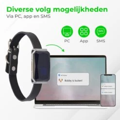 Nuvance - GPS Tracker Voor Hond En Kat - Huisdier - IP67 Waterdicht - Zwart -Dieren Product Winkel 1200x1200 3770