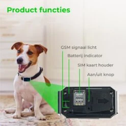 Nuvance - GPS Tracker Voor Hond En Kat - Huisdier - IP67 Waterdicht - Zwart -Dieren Product Winkel 1200x1200 3772