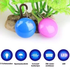 Professor Q - Verlichting Hond - Led Lampje Honden - Lampje Hondenhalsband - Honden Lampje Halsband - Hondenlampje - Blauw -Dieren Product Winkel 1200x1200 3839