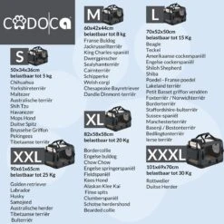 Cadoca Hondentransportbox Opvouwbaar - Maat M 12 Cadoca Hondentransportbox Opvouwbaar - Maat M -Dieren Product Winkel 1200x1200 3847