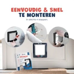 JC Pets Premium Kattenluik - Inclusief Tunnel - 4 Vergrendelingsstanden - Zwart - 20 X 19 X 5.5 Cm - Waterdicht 12 JC Pets Premium Kattenluik - Inclusief Tunnel - 4 Vergrendelingsstanden - Zwart - 20 X 19 X 5.5 Cm - Waterdicht -Dieren Product Winkel 1200x1200 571