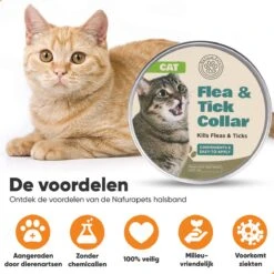 Nafurapets Vlooienband Voor Kat – Anti Vlooien – Teken Band – 100% Natuurlijk – 8 Maanden Bescherming – Grote & Kleine Kat -Dieren Product Winkel 1200x1200 63