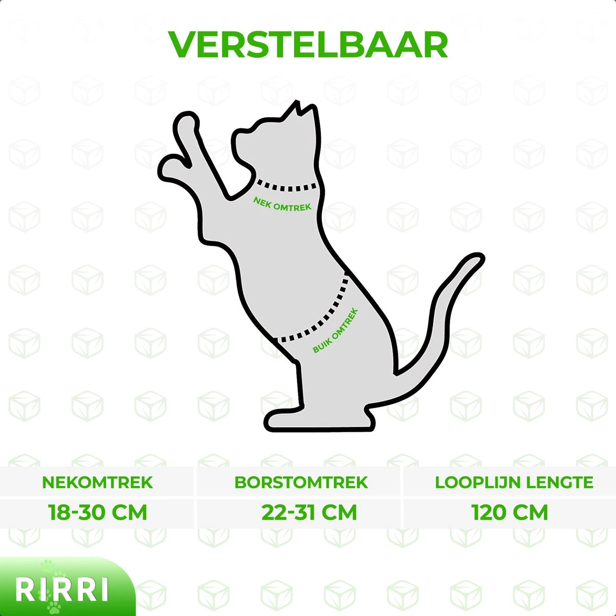 Rirri Kattenharnas Met Looplijn - Kattentuigje Met Looplijn Hoogwaardige Kwaliteit - Rood 5 Rirri Kattenharnas Met Looplijn - Kattentuigje Met Looplijn Hoogwaardige Kwaliteit - Rood - Afbeelding 5