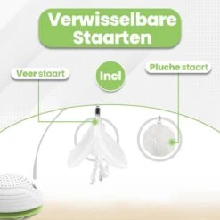 Petgeek Running Smart - Kattenspeeltjes Intelligentie - Kattenspeelgoed - Automatische Bewegingen - Kattenspeeltjes -Dieren Product Winkel 1200x1200 8