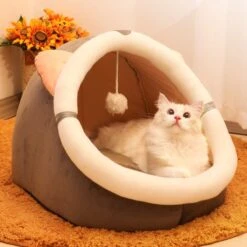 Kattenmand - Kattenhuis - Kattenbed - Kattenhangmat - Poezenmand - Kattenkussen - 40 Cm -Dieren Product Winkel 1200x1200 815