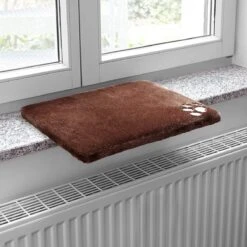 PRETTY KITTY Cat Window Bed 32x41cm: Knuffelig Kattenbed Voor De Vensterbank, Premium Kattenbed Fluffy Voor Het Raam, Vensterbank Kat - Wasbaar, Vensterbank Kat -Dieren Product Winkel 1200x1200 837