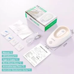 DVL Products Cornmi Kattengeurverwijderaar - Kattenbak Geurverdrijver - Met Ozon & Aromatherapie - Oplaadbaar En Infraroodsensor - Nachtlicht Optie - Duurzaam - Ledverlichting - Honden & Katten Geurverdrijver 13 DVL Products Cornmi Kattengeurverwijderaar - Kattenbak Geurverdrijver - Met Ozon & Aromatherapie - Oplaadbaar En Infraroodsensor - Nachtlicht Optie - Duurzaam - Ledverlichting - Honden & Katten Geurverdrijver -Dieren Product Winkel 1200x1200 932