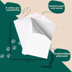 Anti Krab Katten - Anti Krab Vellen - Voor Katten En Honden - Dubbelzijdig - 8 Stuks - Duurzaam - Extra Groot -Dieren Product Winkel 1200x1200 971