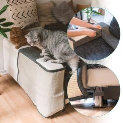 Navaris Katten Krabmat - Bescherming Van Meubels - Voor Banken En Stoelen - Krabbescherming - Rechtsdraaiend -Dieren Product Winkel 1200x1200 973