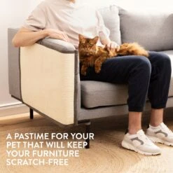 Navaris Katten Krabmat - Bescherming Van Meubels - Voor Banken En Stoelen - Krabbescherming - Rechtsdraaiend -Dieren Product Winkel 1200x1200 977