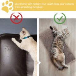 Nobleza 46ZKS - Krabplank Met Catnip - 2 Stuks - 44 X 22 X 12 Cm -Dieren Product Winkel 1200x1200 980