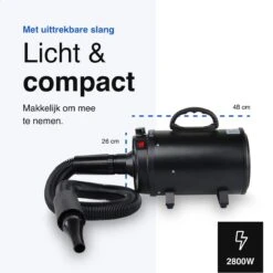 Vivid Green Waterblazer Met 3 Opzetstukken - Hondenfohn - Voor Honden - Met Geluiddemper - 2800W -Dieren Product Winkel 1200x1200 989