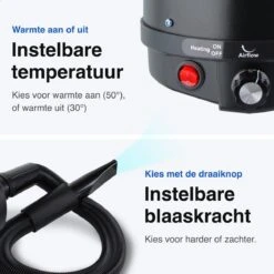 Vivid Green Waterblazer Met 3 Opzetstukken - Hondenfohn - Voor Honden - Met Geluiddemper - 2800W -Dieren Product Winkel 1200x1200 990