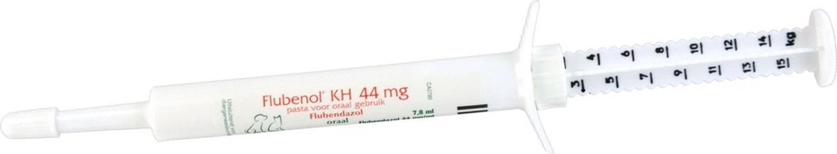 Janssen Flubenol Pasta Hond/kat - 1 St à 7,5 Ml 2 Janssen Flubenol Pasta Hond/kat - 1 St à 7,5 Ml - Afbeelding 2