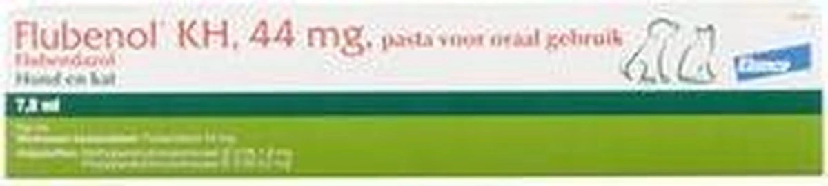 Janssen Flubenol Pasta Hond/kat - 1 St à 7,5 Ml 6 Janssen Flubenol Pasta Hond/kat - 1 St à 7,5 Ml - Afbeelding 6