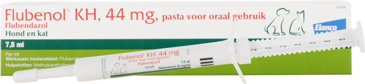 Janssen Flubenol Pasta Hond/kat - 1 St à 7,5 Ml 5 Janssen Flubenol Pasta Hond/kat - 1 St à 7,5 Ml - Afbeelding 5