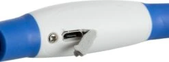 Trixie Halsband Usb Flash Light Lichtgevend Oplaadbaar Tpu Blauw - 40X0.8 CM -Dieren Product Winkel 1200x443 2