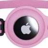 CuraCanin - AirTag Kat - Kattenhalsband - AirTag Apple Houder - Roze - Reflecterend - Verstelbaar - GPS Tracker - Kattenriem