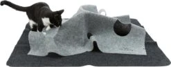 Trixie Cat Activity Adventure Carpet Grijs 99x99 Cm -Dieren Product Winkel 1200x470