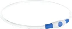Trixie Halsband Usb Flash Light Lichtgevend Oplaadbaar Tpu Blauw - 40X0.8 CM -Dieren Product Winkel 1200x491 1