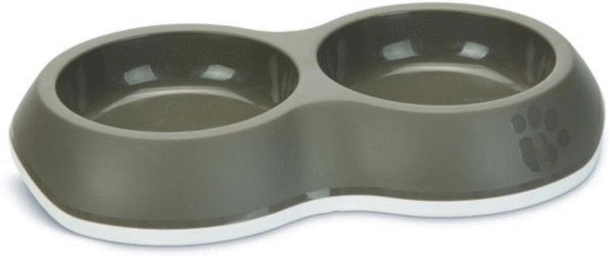 Savic Voerbak Delice Double - Hondenvoerbak - 26x16x4 Cm - Assorti - Geschikt Voor Honden En Katten 1 Savic Voerbak Delice Double - Hondenvoerbak - 26x16x4 Cm - Assorti - Geschikt Voor Honden En Katten