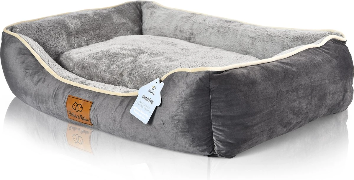 Bella & Balu Hondenbed - Verschillende Maten Voor Kleine, Middelgrote En Grote Honden | XS | Hondenbank Inclusief Verwijderbaar Honden Kussen - Pluizig, Warm, Wasbaar, Gewatteerd 1 Bella & Balu Hondenbed - Verschillende Maten Voor Kleine, Middelgrote En Grote Honden | XS | Hondenbank Inclusief Verwijderbaar Honden Kussen - Pluizig, Warm, Wasbaar, Gewatteerd