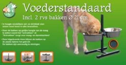 Merkloos H-Standaard Hamerslag Met Rvs Bakken 21 Cm 14 Merkloos H-Standaard Hamerslag Met Rvs Bakken 21 Cm -Dieren Product Winkel 1200x615