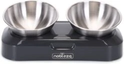 Nobleza Katten Voerbakjes - Ergonomische Dubbele Voerbak - Anti Braak Voerbak Voor Katten - Zwart - Dubbel - RVS 24 Nobleza Katten Voerbakjes - Ergonomische Dubbele Voerbak - Anti Braak Voerbak Voor Katten - Zwart - Dubbel - RVS -Dieren Product Winkel 1200x624