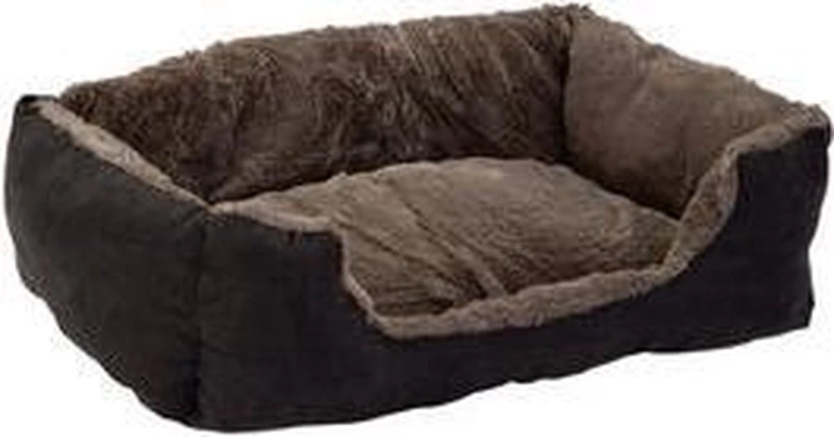 Beeztees Baboo - Kattenmand - Taupe/Zwart - 48x37x18 Cm 3 Beeztees Baboo - Kattenmand - Taupe/Zwart - 48x37x18 Cm - Afbeelding 3