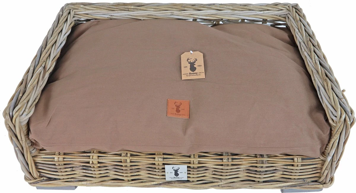 Boony Hondenkussen Est1941 70 X 50 Cm Polyester Bruin 5 Boony Hondenkussen Est1941 70 X 50 Cm Polyester Bruin - Afbeelding 5