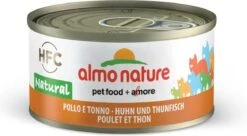 Almo Nature Natvoer Voor Katten - HFC Natural - 24 X 70g - Kip En Tonijn - 24 X 70 Gram 26 Almo Nature Natvoer Voor Katten - HFC Natural - 24 X 70g - Kip En Tonijn - 24 X 70 Gram -Dieren Product Winkel 1200x659