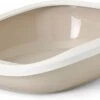Savic Gizmo Kattenbak - Mokka/Wit - 52 X 39.5 X 15 Cm