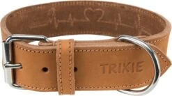 Trixie Rustic Vetleren Halsband "Heartbeat" - Maat M -Dieren Product Winkel 1200x672 3