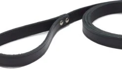 Hondenriem Leer - 2 Meter - Zwart - Hoge Kwaliteit Leer - Lederen Hondenriem - Ambachtelijk Gemaakt In Portugal -Dieren Product Winkel 1200x680 1