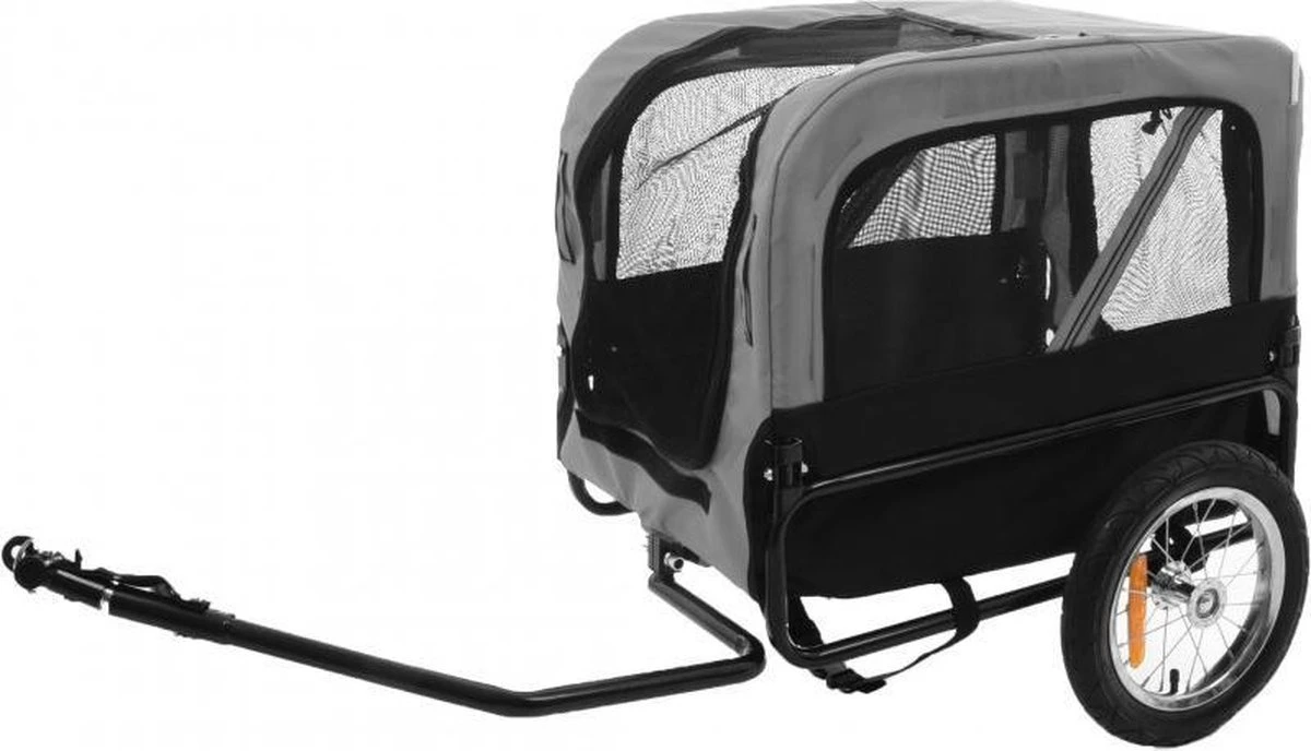 Flamingo - Hondenfietskar Doggy Liner Romero - Zwart - 60 X 43 X 51 Cm 16 Flamingo - Hondenfietskar Doggy Liner Romero - Zwart - 60 X 43 X 51 Cm - Afbeelding 16