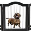 Paws & Claws - Hondenhek –Deurhekje - Dog Barrier - 154,5 X 61 Cm - Opvouwbaar - Zwart