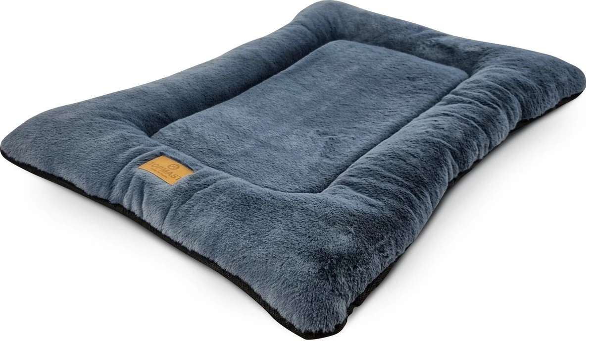 Topmast Soft Pluche Benchmat - Comfort Benchkussen - Grijs - Large - 92 X 61 X 8 Cm - Voor Honden - Hondenkussen 1 Topmast Soft Pluche Benchmat - Comfort Benchkussen - Grijs - Large - 92 X 61 X 8 Cm - Voor Honden - Hondenkussen