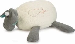 Beeztees Puppy Heartbeat - Hondenknuffel - Wit/Grijs - 35x20x14 Cm -Dieren Product Winkel 1200x719 1