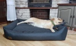 Merkloos Hondenmand Antraciet 120x90 Cm - Wasbaar Hondenkussen - Waterdicht Hondenbed -Dieren Product Winkel 1200x727 3